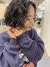 再来【パーマ＋カット】亀梨指名しっかりウェーブ/くるくるパーマ￥12800