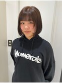 顔まわりレイヤーボブ