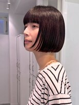 ウル 表参道(HOULe) 大人ボブ髪質改善白髪染めハイライトAujua30代40代50代表参道