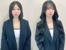 10～30代限定★モニター募集◆エクステの馴染ませカット+エクステ80本 ￥16800