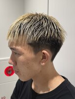 ビカムメンズヘアー 栄店(become men's hair)&nbsp;クロップヘア/スパイキーショート/短髪ヘア