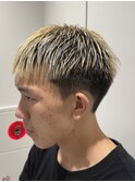 クロップヘア/スパイキーショート/短髪ヘア