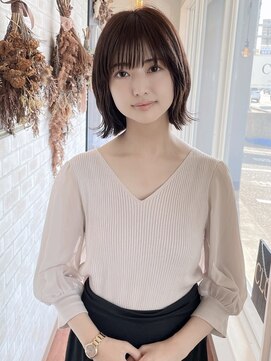 キュー(CUE) フェミニンロブ、髪質改善、ヘッドスパ