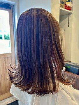 ニナヘア(nina hair) 外ハネミディ