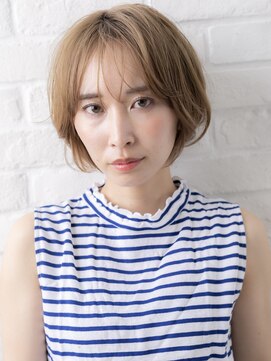 ヘアスタジオ ガロウ(hair stuido garou) ミディアムヘア/暗めカラー/グランマッシュ/盛岡138