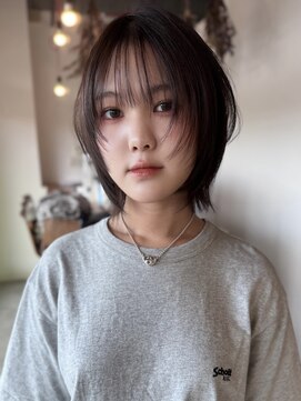 ソーイ(sowi) レイヤーボブ×ベージュブラウンカラー@sowi_abe