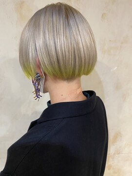 フリックヘアサロン 梅田茶屋町2号店(FLICK HAIR SALON) イルミナカラー/エンドカラー/ダブルカラー