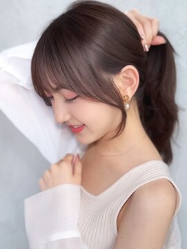 プラチナ(PLATINA) 韓国ヘア/くびれヘア/顔周りカット/レイヤーカット/顔周りカット