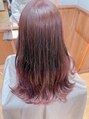 アグ ヘアー リッツ 秋田山王店(Agu hair ritz) ピンクでガーリーに^ ^