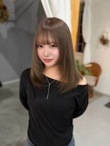 髪屋 紬&nbsp;レイヤー/グレージュ/ブリーチ1回