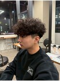 スパイキーショート　フェード　スペインカール　ルーズパーマ