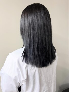 コタ 水戸(COHTA) レイヤーカットミルクティーベージュブリーチなしダブルカラー