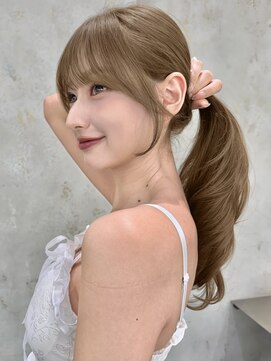 ロンドネートゥル 新潟(Lond naitre) ダークアッシュ/似合わせカット/レイヤーカット(新潟/万代）