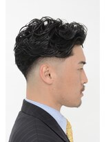 ザバーバー 渋谷(THE BARBER)&nbsp;短髪フェード+フェザーパーマ