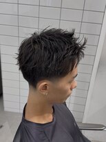 グルーマーズクレッジ 渋谷店(GROOMER/S CREDGE)&nbsp;men's/メンズ/メンズカット/刈り上げセンターパート/渋谷