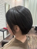 サロウィン 名古屋本山店(SALOWIN)&nbsp;ショートボブx縮毛矯正/HIDE
