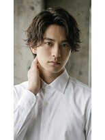 ヌーヌー 鶴ケ峰(nuu nuu)&nbsp;大人っぽさ抜群！センターパートのゆるめナチュラルパーマ