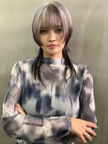 カシェ ホリエ(CACHE HORIE)&nbsp;ローライト / ウルフカット / デザインカラー /岩本