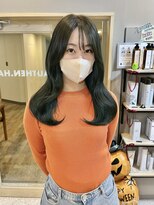 オーセンヘア(AUTHEN.HAIR) オリーブカラー