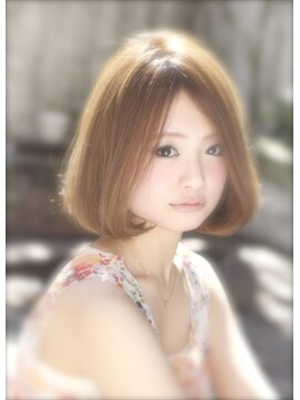 ロエナ(ROENA) クラシカルデジタルパーマバレイヤージュロブ