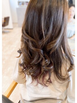 フラッシュ 春日井店 ピンクインナーカラー