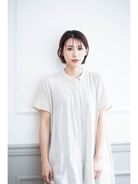 カリン 横浜店(carin) 【carin横浜】ショートボブ/ショコラベージュ/暗めカラー