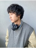 メンズナチュラルパーママッシュウルフ