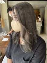 ヘアー アイス ルーチェ(HAIR ICI LUCE) グレージュカラー アッシュカラー 透明感カラー /中西