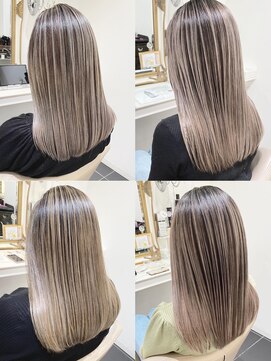 アッシュ 大宮店(Ash) セミロング　髪質改善メイクバレイヤージュ