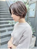 NUDE 20代 30代 40代 透明感 くびれショート 大人ショートボブ