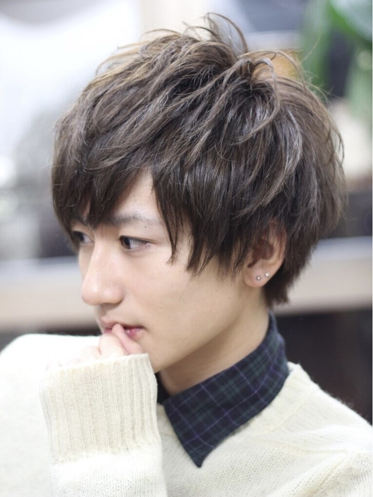 メンズ ミディアムマッシュ：L000784508｜ゼロヘアー(zero hair)のヘア