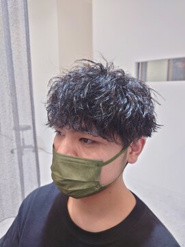 パシフィックダズールコパン(Pacific Dazzle copain) 神戸メンズツイストスパイラル 波巻き シークレットパーマ