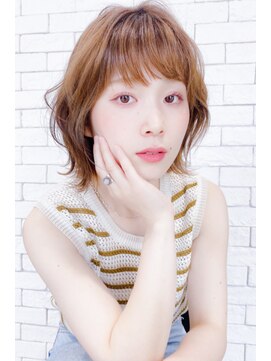 エフ コレクション 摂津店(F collection) 【F-collection】フェミニンボブ*ブラウン