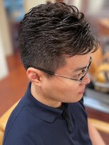 スカイ 亀戸店 (sky)&nbsp;ハイライト/マッシュパーマ/アッシュブラック<理容室>[亀戸]