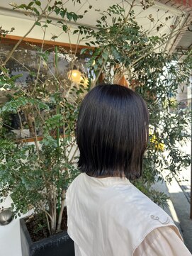 ヘアーラボ ハチ(HAIR LABO HACHI) 暗髪ラベンダーブラウン