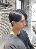 men's hair☆韓国風センターパートスタイル