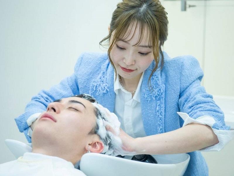 【\３３００★割引】メンズカット+炭酸SPA+シャンプーブロー　７７００円⇒