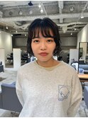 CAF FUKO ボブパーマ/ウェーブパーマ/黒髪/大阪/心斎橋