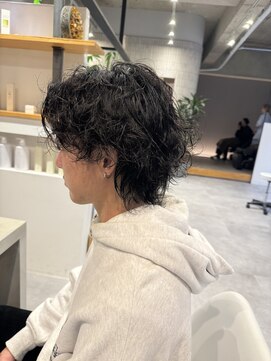 ローゼル(roselle) ウルフ×スパイラルパーマ