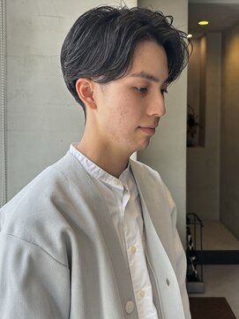 ヘアー アイス ルーチェ(HAIR ICI LUCE) ニュアンスパーマ毛流れフェザー/大矢