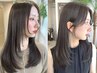 カット＋ベーシックカラー＋【2step】ケラチントリートメント￥12100