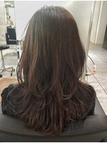 アクアオモテサンドウ(ACQUA omotesando) *ロングレイヤーカット!韓国風くびれミディアムレイヤーカット