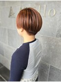 ハイトーンマッシュショート