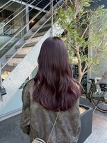 ネオリーブルノン 日吉(Neolive Runon)&nbsp;チェリーブラウン髪質改善カラー美髪日吉