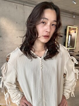 スクリーンギンザメゾン 銀座(SCREEN GINZA MAISON.) 黒髪カタログ/クラゲヘアー/オリーブグレー/銀座