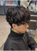 STYLE藤沢メンズカット黒髪40%シャドウパーマ