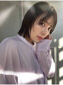 マッシュショート/レイヤーボブ/大人ショート/ウェーブヘア