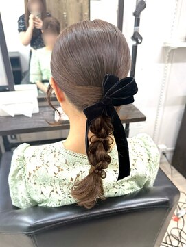 カリーノ 表参道(CARINO) 【お呼ばれ】タイト編みおろし