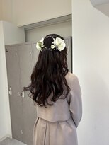 ソウ(sou)&nbsp;sou［ayaka］ハーフアップアレンジ