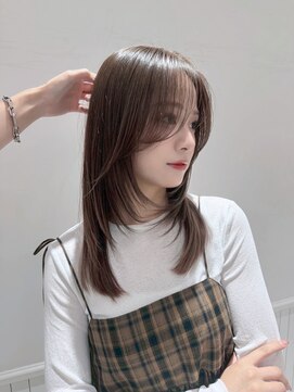 ホスタ 大阪梅田店(fosta) ブリーチグレージュベージュショートボブショートレイヤー学割